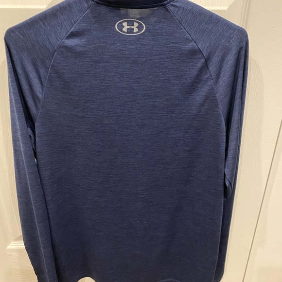 Under Armour Navy Quarter-Zip Top - Picture 3 of 3
